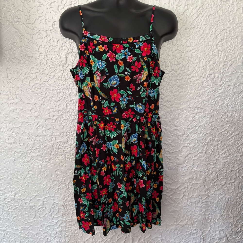 Old Navy Tropical Floral Dress Size XL - Picture 2 of 6